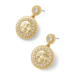 Hot Spanish Day and Night Sun Drop Earrings Earrings