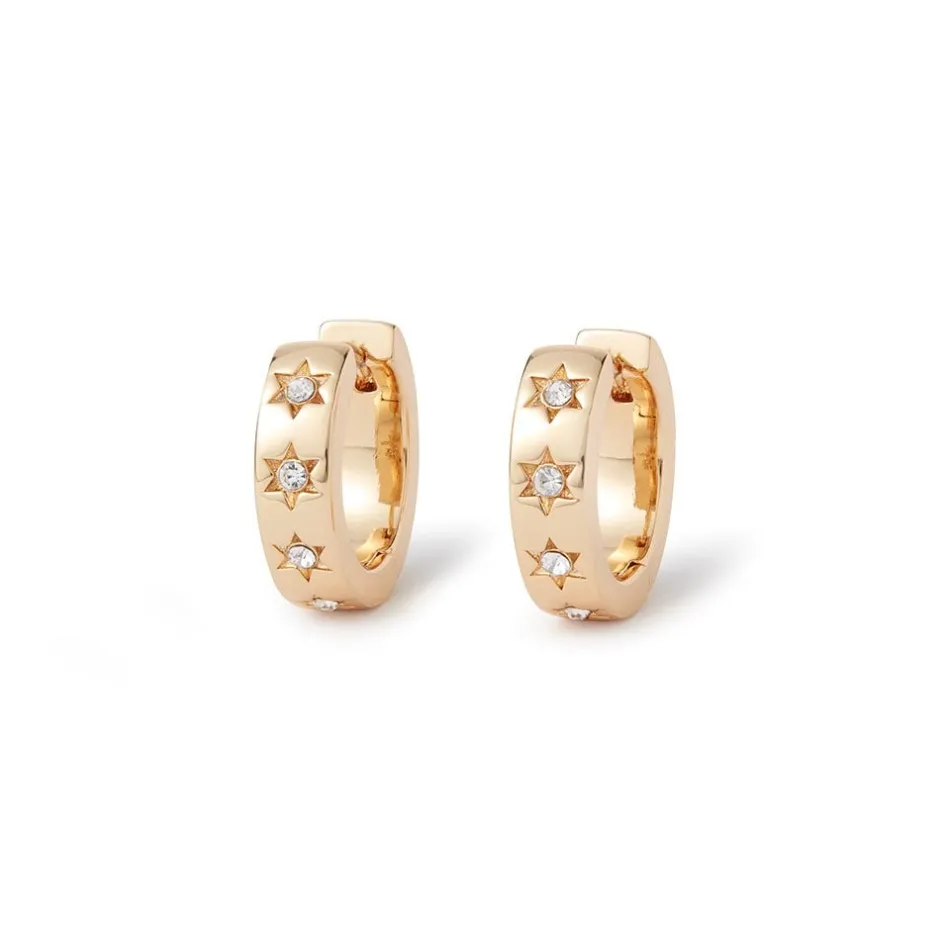 Hot Star Huggie Earrings Earrings