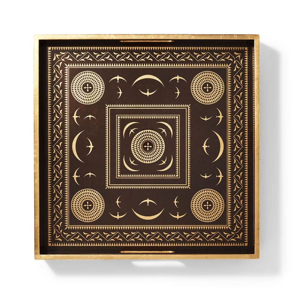 Best Sumatran Symbols Lacquer Tray Tableware|Decorative Accents