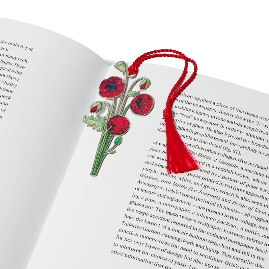 Hot The Met Cloisters Garden Poppy Bookmark Office