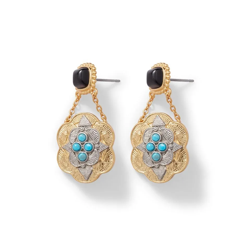 Discount Turkmen Chain Drop Earrings Earrings