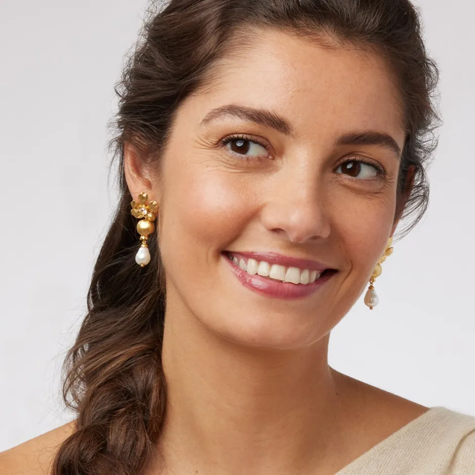 New Unicorn in a Garden Drop Earrings Earrings