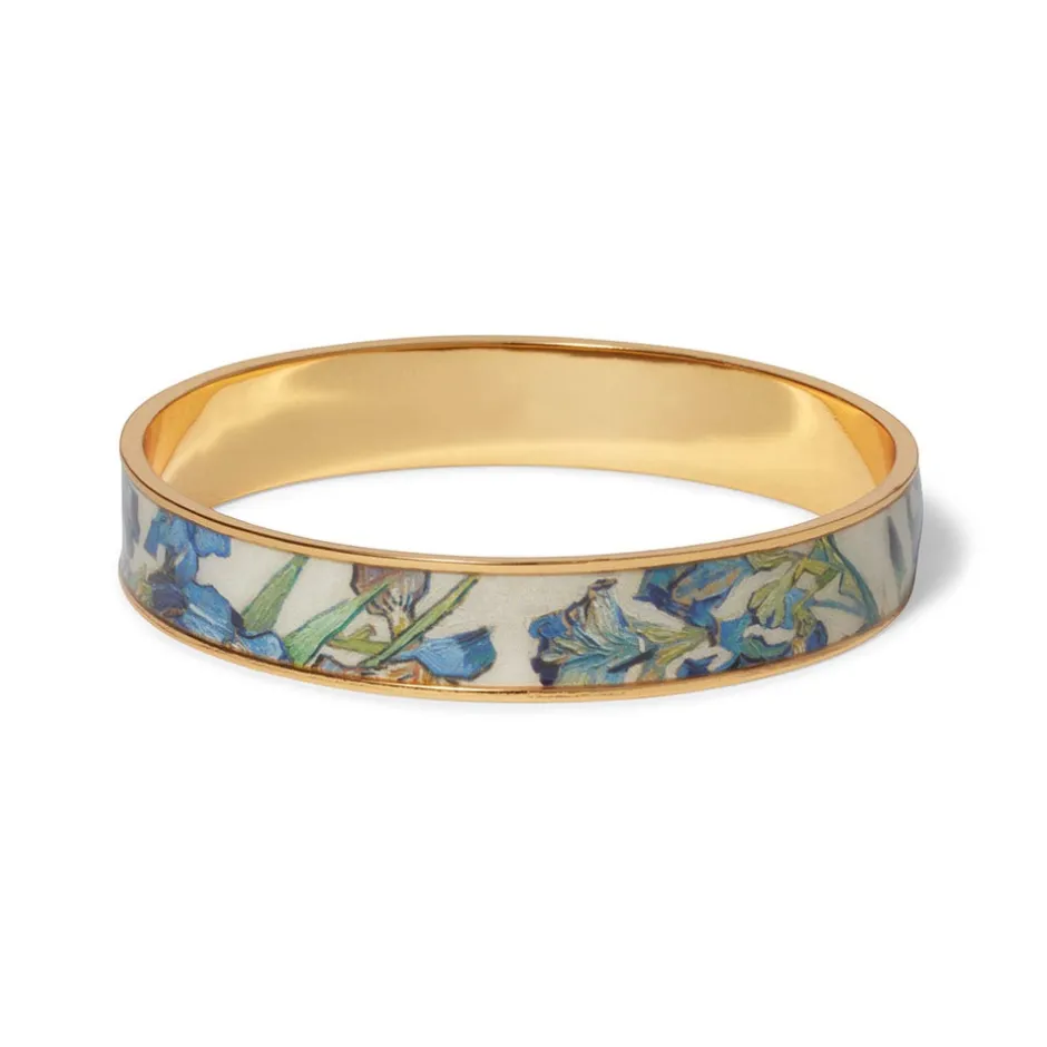 Best Van Gogh Irises Enamel Bangle Bracelets