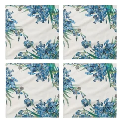 Clearance Van Gogh Irises Napkin Set Tableware