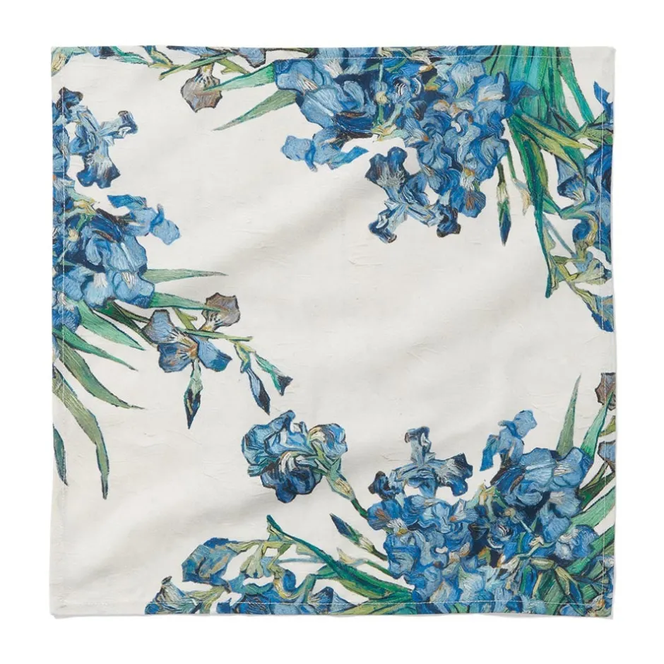 Clearance Van Gogh Irises Napkin Set Tableware