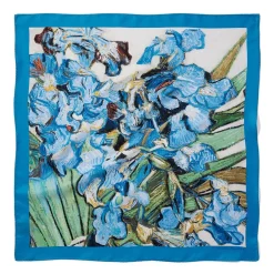 Discount Van Gogh Irises Neckerchief Scarves & Wraps