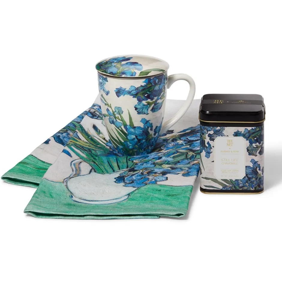 Online Van Gogh Irises Tea Set Tableware