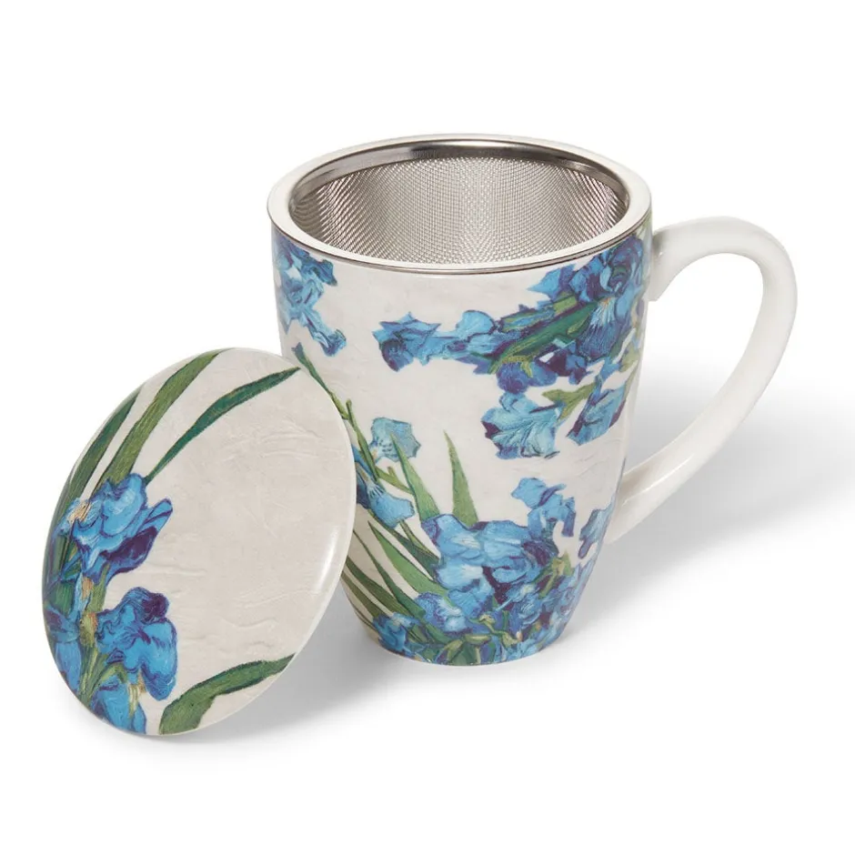 Online Van Gogh Irises Tea Set Tableware