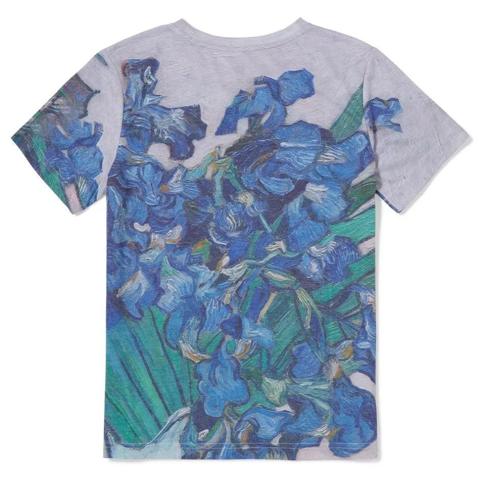 Outlet Van Gogh Irises Women's Tee Clothing