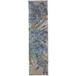 Clearance Van Gogh Irises Wool-Blend Shawl Scarves & Wraps