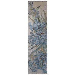 Clearance Van Gogh Irises Wool-Blend Shawl Scarves & Wraps