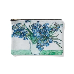 Van Gogh Irises Zip Pouch Bags