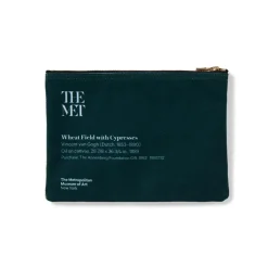 Outlet Van Gogh Wheat Field with Cypresses Zip Pouch Bags