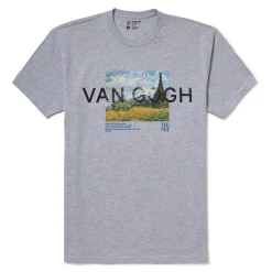 Clearance Van Gogh Wheat Field With Cypresses Unisex Tee Clothing