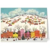 Sale Virginia Dehn: Village Scene Holiday Cards Holiday Cards