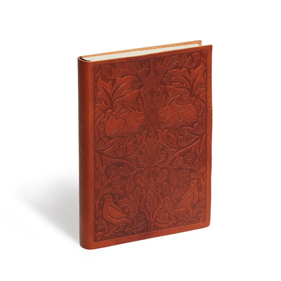 Outlet William Morris Brother Rabbit Leather Journal Journals & Notebooks
