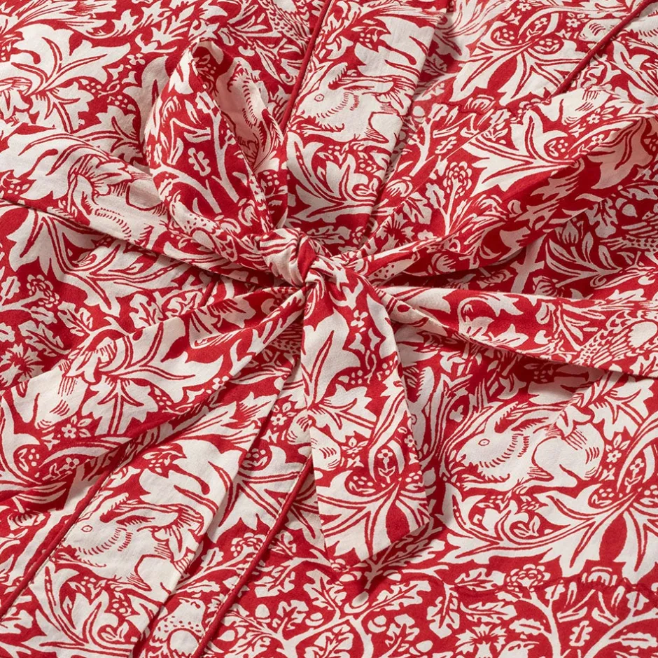 Discount William Morris Brother Rabbit Unisex Cotton Robe Clothing