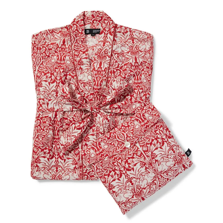 Discount William Morris Brother Rabbit Unisex Cotton Robe Clothing