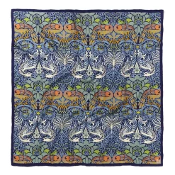 Online William Morris Peacock and Dragon Square Silk Scarf Scarves & Wraps