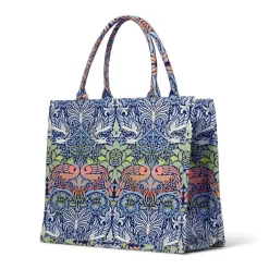 Outlet William Morris Peacock and Dragon Oversize Structured Tote Bags