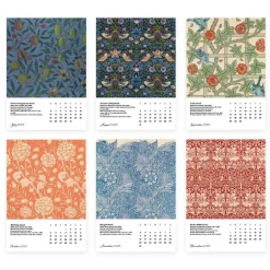 William Morris Plexiglass Calendar Refill 2025 Calendars