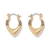 Outlet Wrapped Chevron Huggie Earrings Earrings